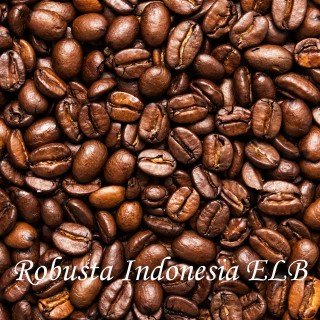 Кава зернова Robusta Indonesia ELB 19scr (Робуста Індонезія).  